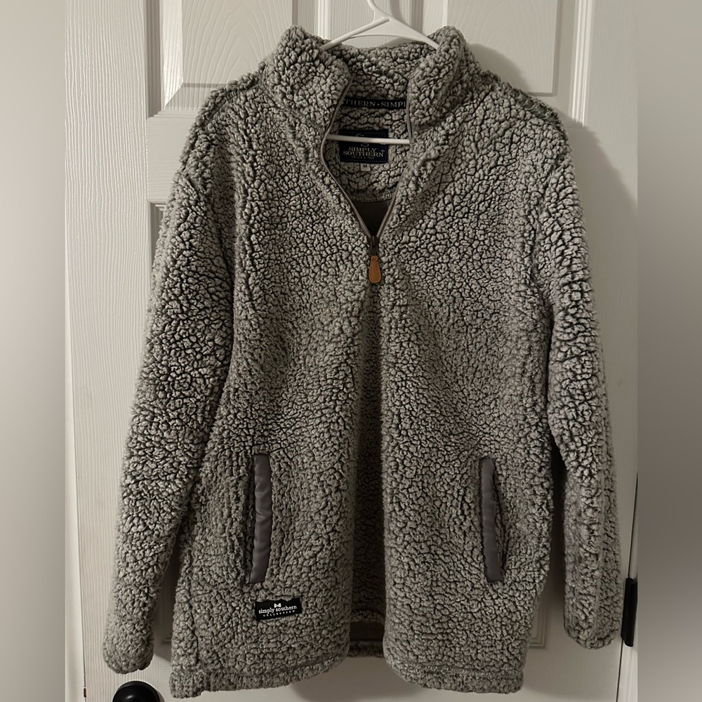 Simply Southern Sherpa Quarter Zip